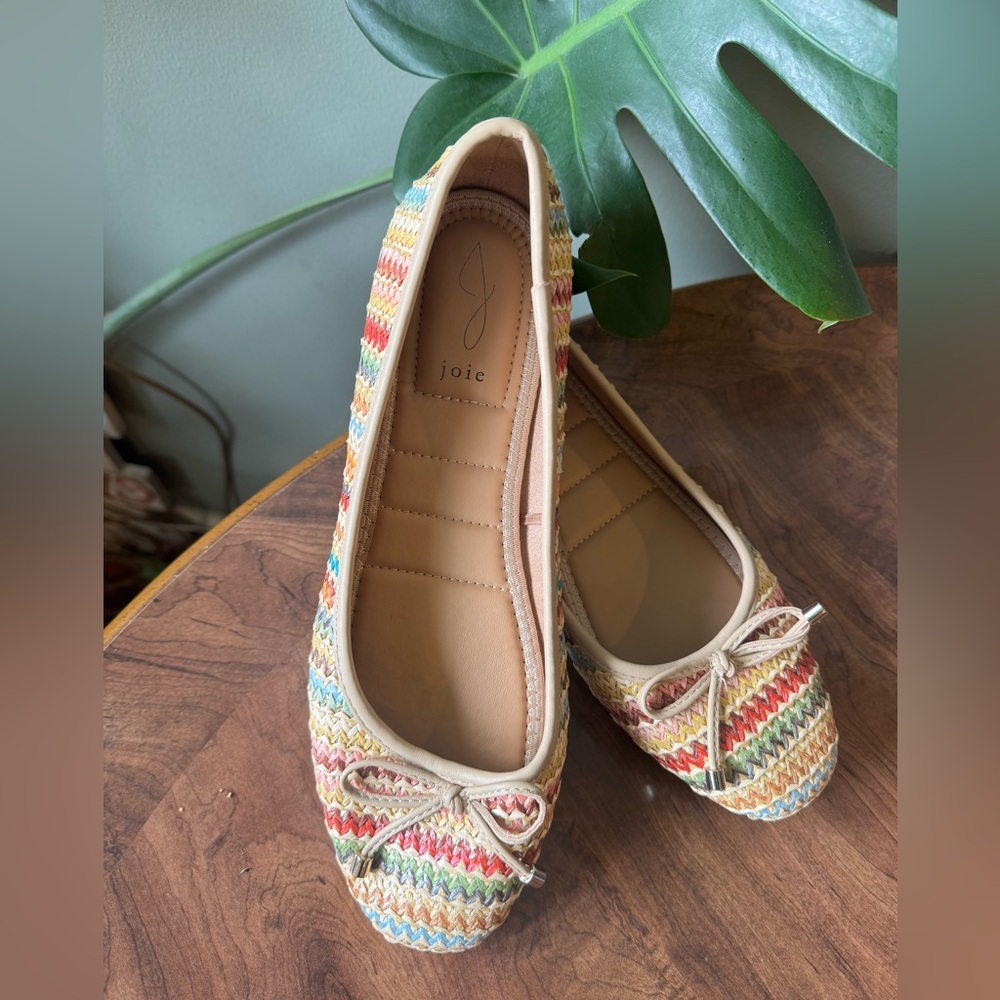 Joie Multicolor Woven Flats EUC 9 - Picture 6 of 7
